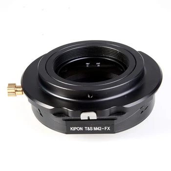  KIPON T&S M42-FX | Адаптер наклона и сдвига для винтового объектива M42 на камере Fuji X